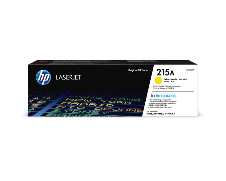 HP Cartouche Laser Originale Jaune (850 pages) - 215A - W2312A
