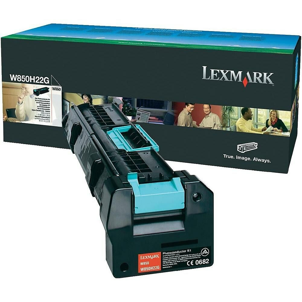 Tambour laser original Lexmark Noir (60 000 p.) - W850H22G