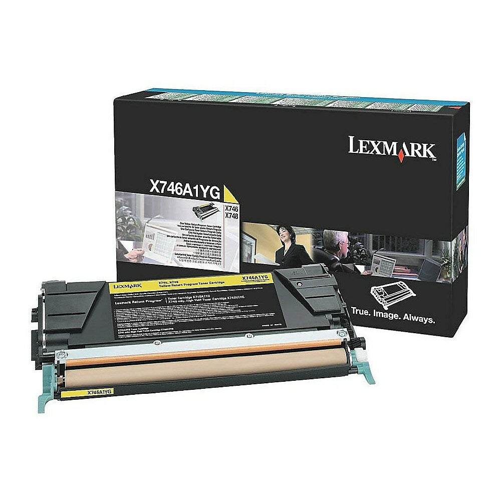 LEXMARK Cartouche Laser Originale Jaune (7 000 pages) - X746A1YG