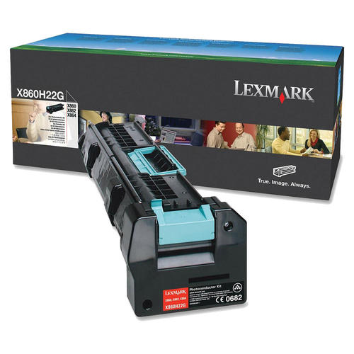 Tambour laser original Lexmark Noir (60 000 p.) - X860H22G