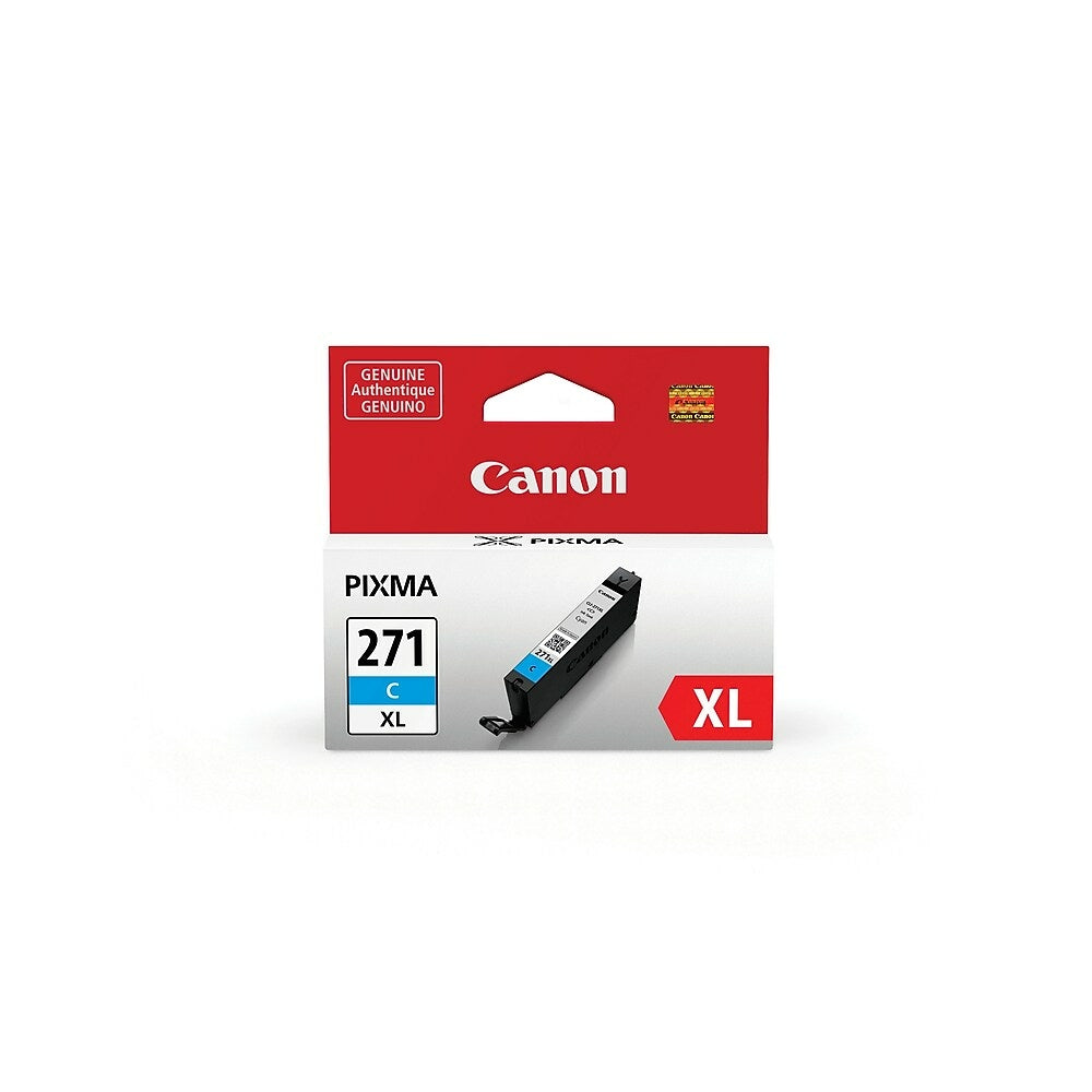 CANON Cartouche Jet d'encre Originale Cyan (650 pages)  - CLI-271XLC - 0337C001