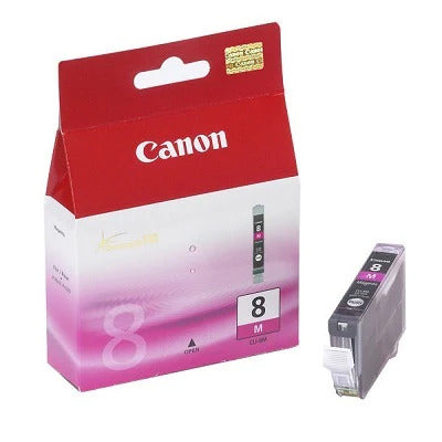 CANON Cartouche Jet d'encre Originale Magenta (450 pages)  - CLI-8M - 0622B002