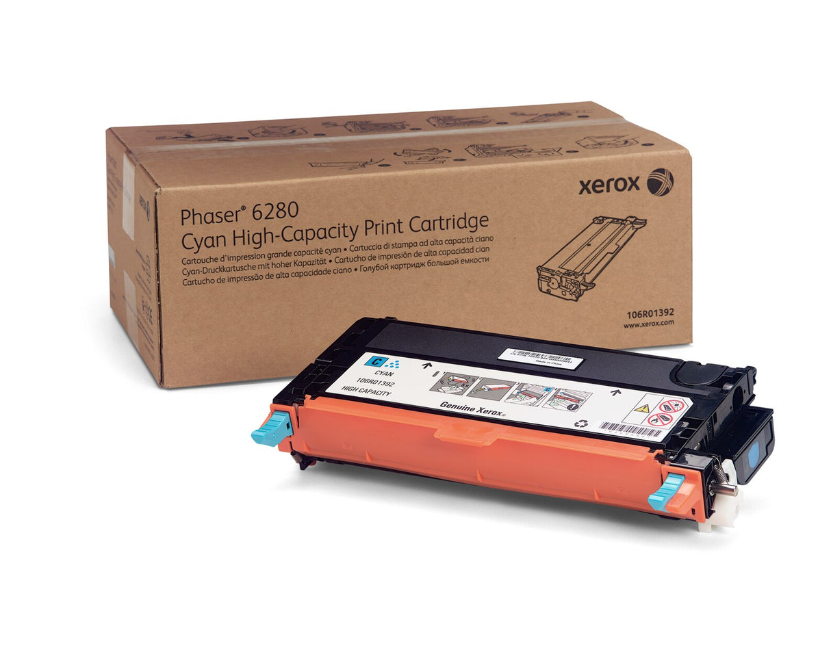 XEROX Cartouche Laser Originale Cyan (5 900 pages) - 106R01392