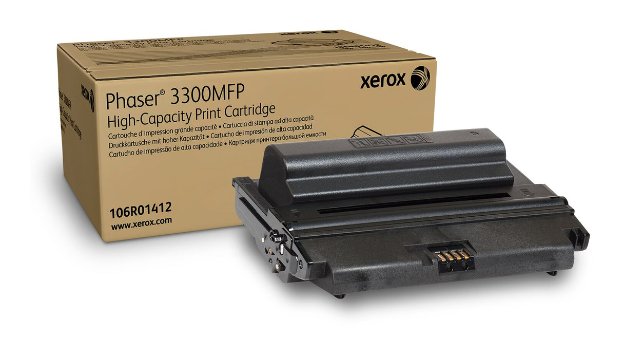 XEROX Cartouche Laser Originale Noire (8 000 pages) - 106R01412