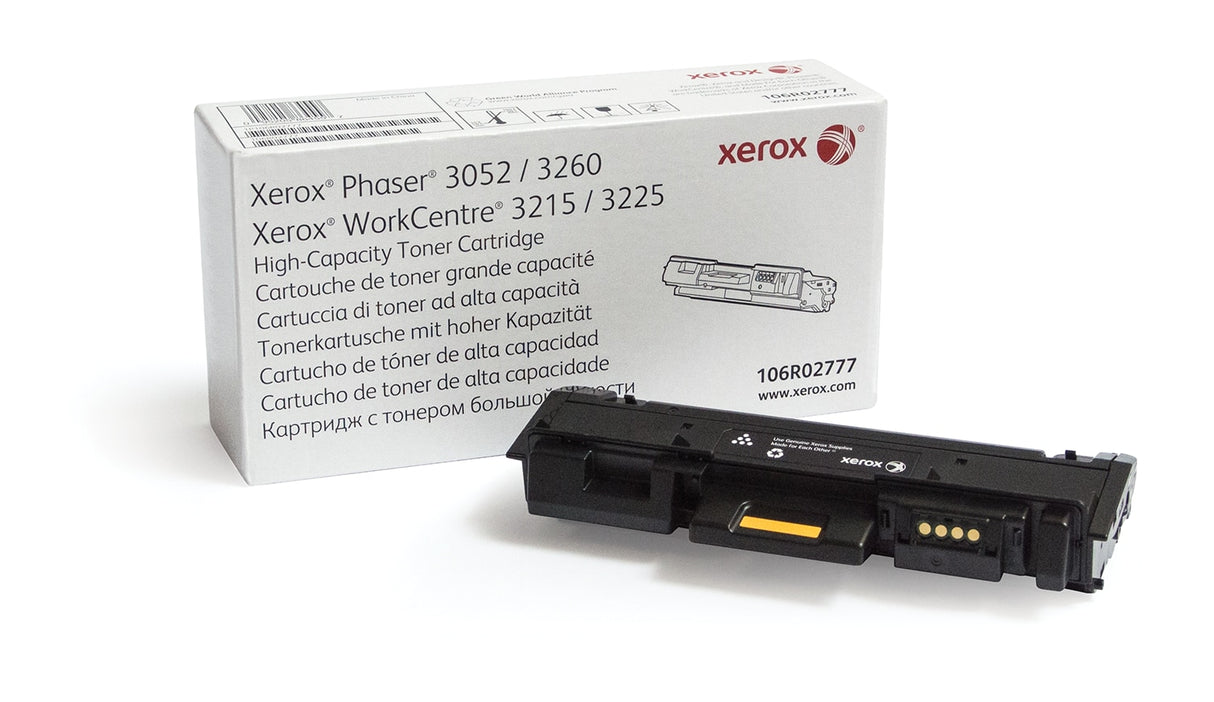 XEROX Cartouche Laser Originale Noire (3 000 pages) - 106R02777