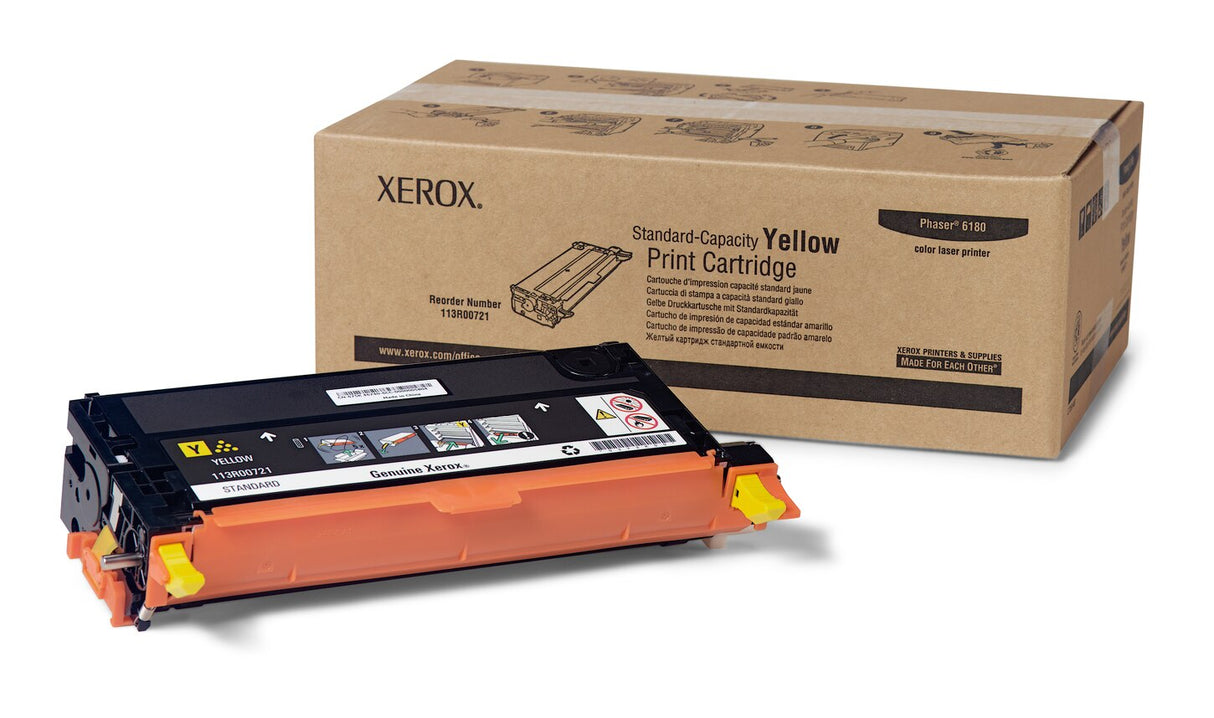 XEROX Cartouche Laser Originale Jaune (2 000 pages) - 113R00721