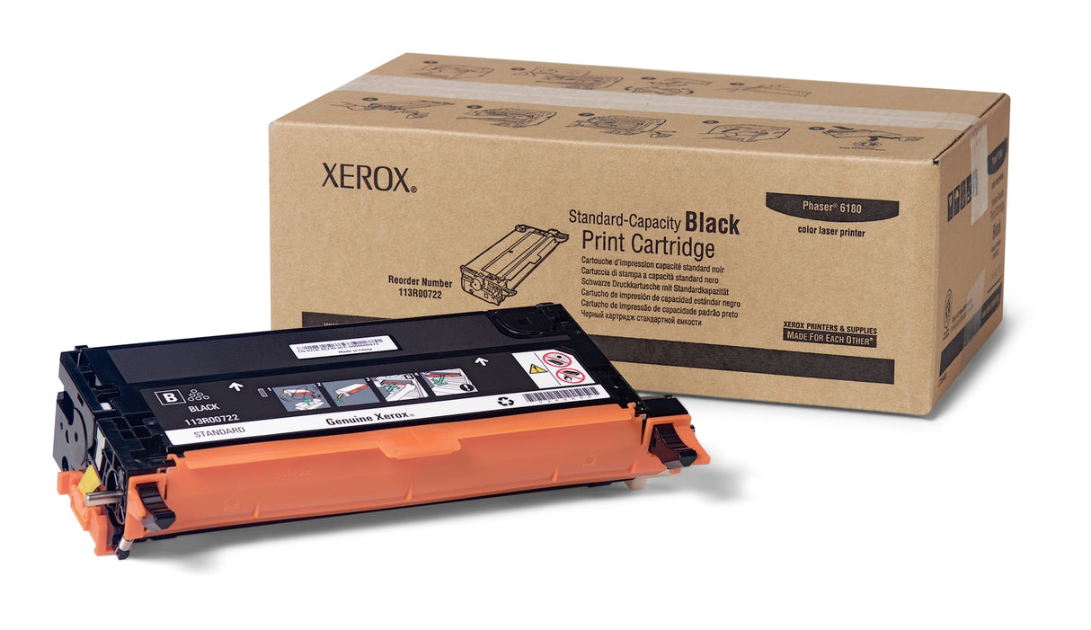XEROX Cartouche Laser Originale Noire (3 000 pages) - 113R00722
