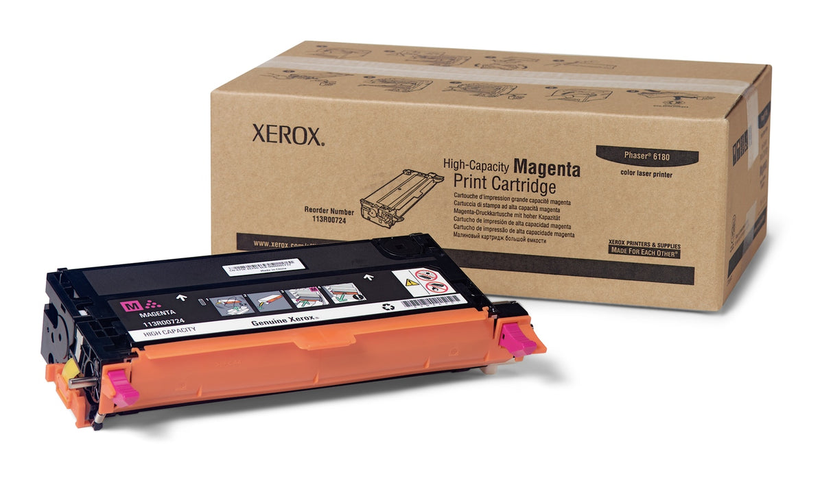 XEROX Cartouche Laser Originale Magenta (6 000 pages) - 113R00724