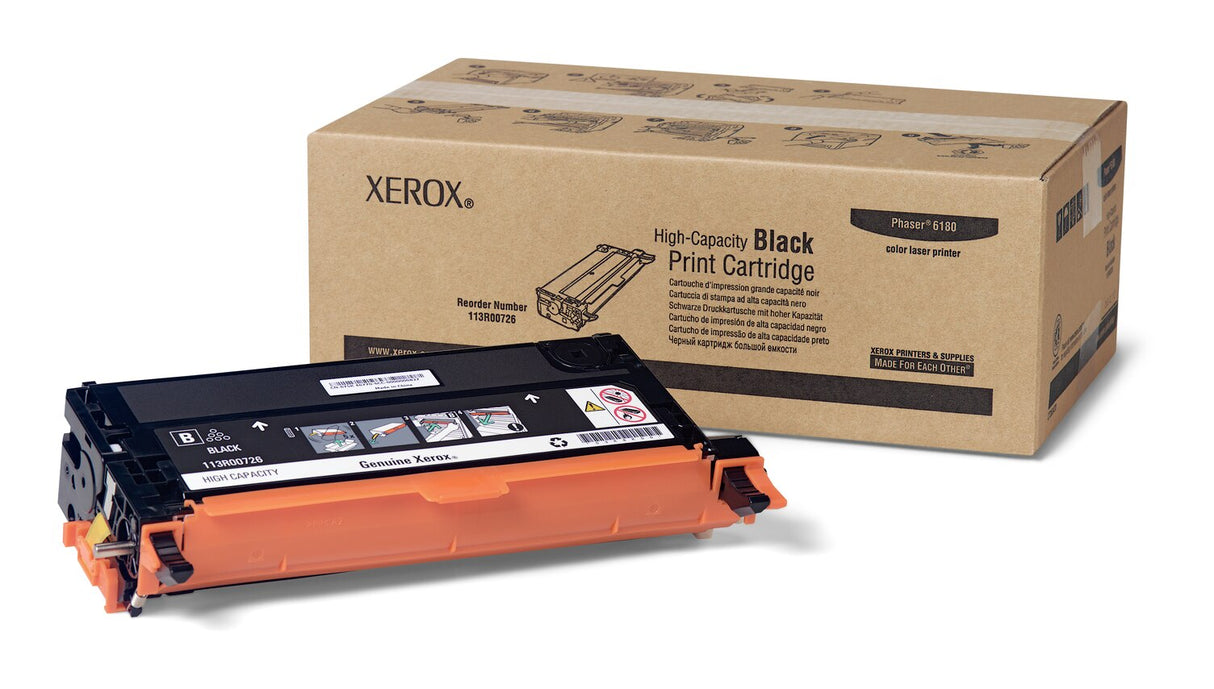 XEROX Cartouche Laser Originale Noire (8 000 pages) - 113R00726