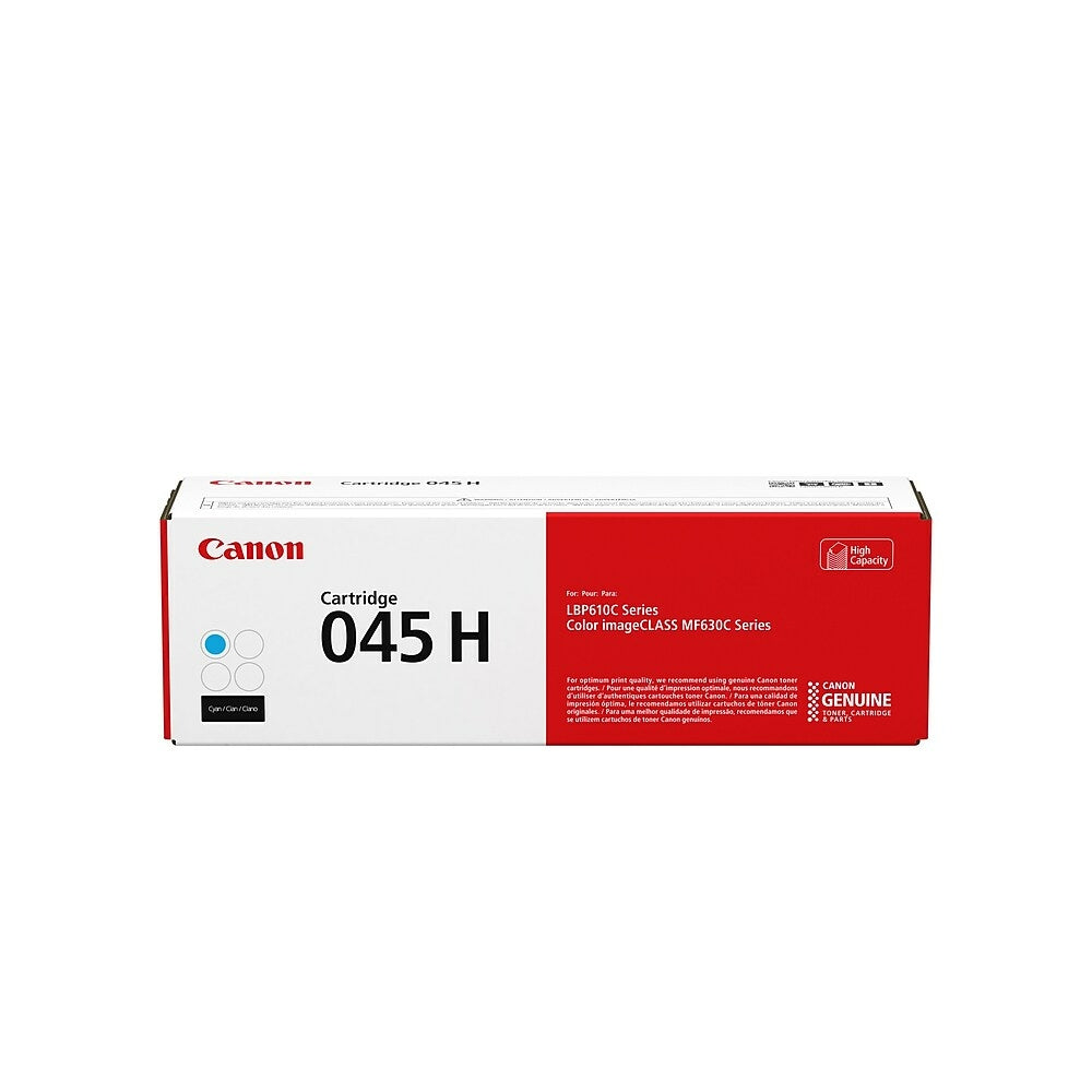 CANON Cartouche Laser Originale Cyan (2 200 pages)  - 045H - 1245C001