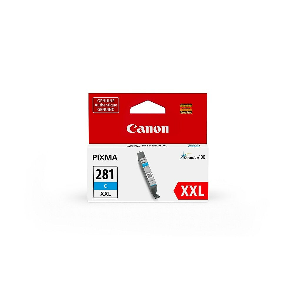 CANON Cartouche Jet d'encre Originale Cyan (830 pages)  - 281C - 1980C001