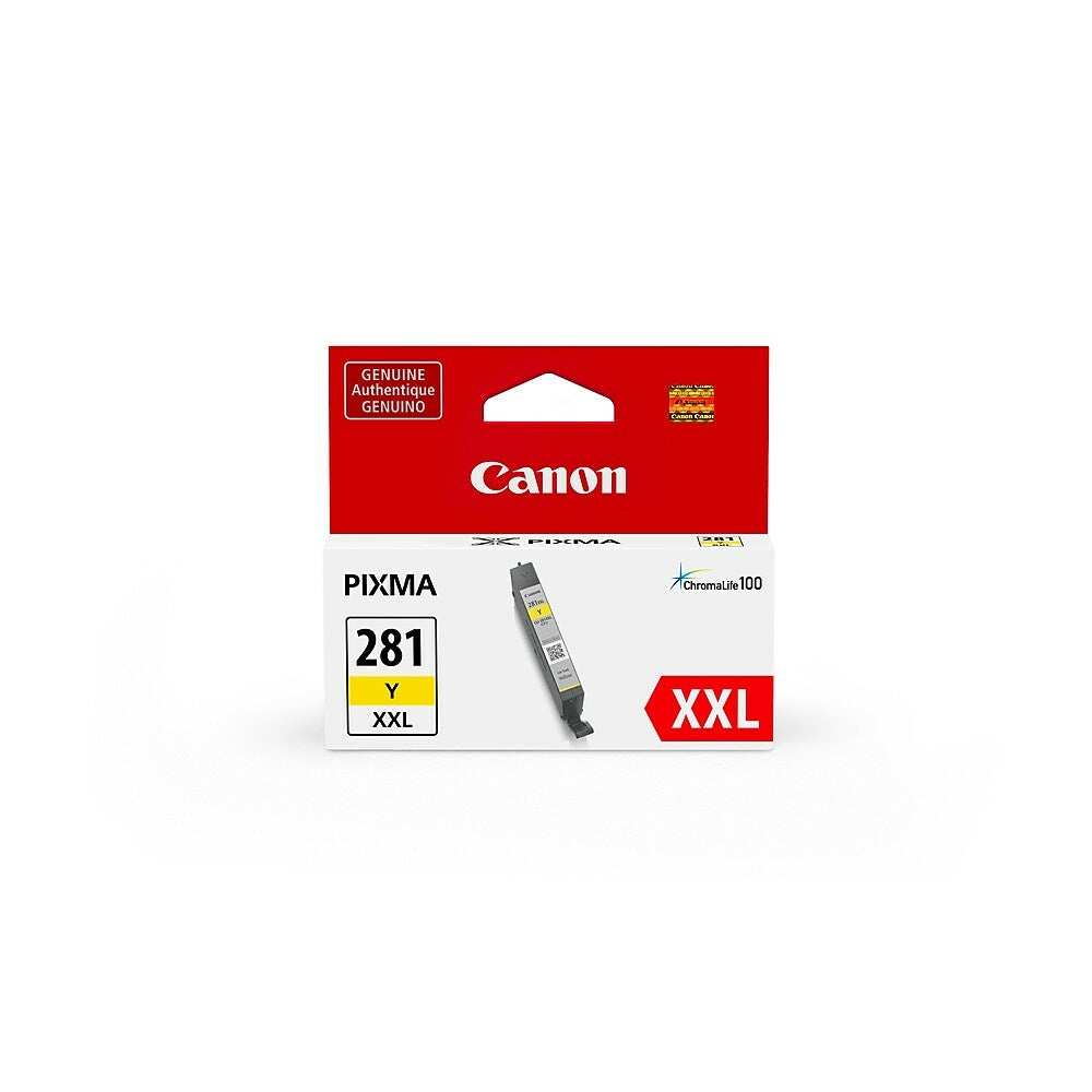 CANON Cartouche Jet d'encre Originale Jaune (830 pages)  - 281Y - 1982C001