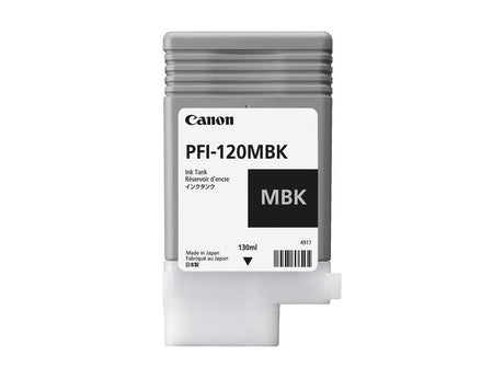 2884C001 (PFI-120MBK) - Cartouche jet d'encre originale Canon Noire mat