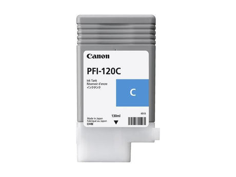 2886C001 (PFI-120C) - Cartouche jet d'encre originale Canon Cyan
