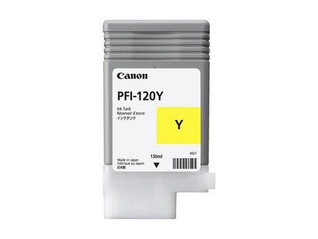 2888C001 (PFI-120Y) - Cartouche jet d'encre originale Canon Jaune