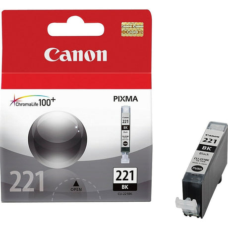 CANON Cartouche Jet d'encre Originale Noire (340 pages)  - CLI-221B - 2946B001
