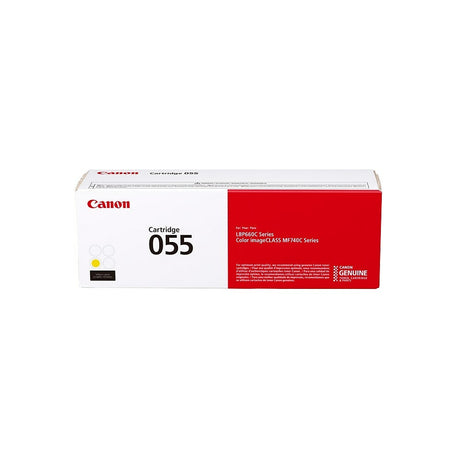 CANON Cartouche Laser Originale Jaune (2 100 pages)  - 055 - 3013C001