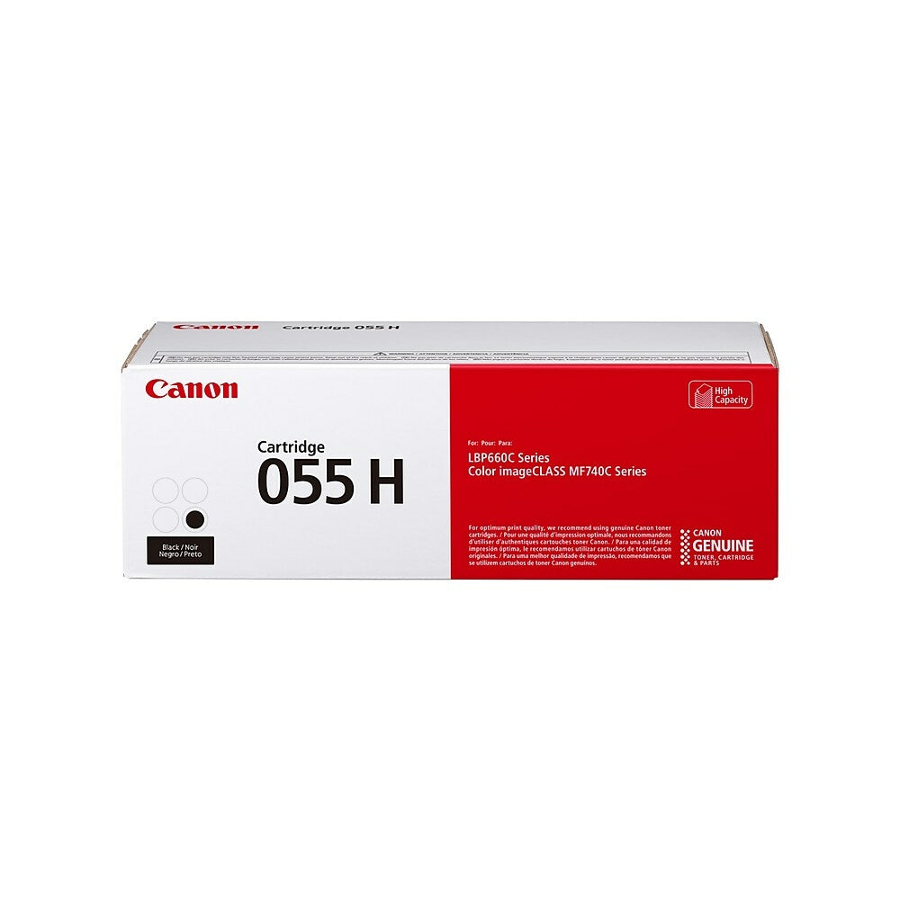 CANON Cartouche Laser Originale Noire (7 600 pages)  - 055H - 3020C001