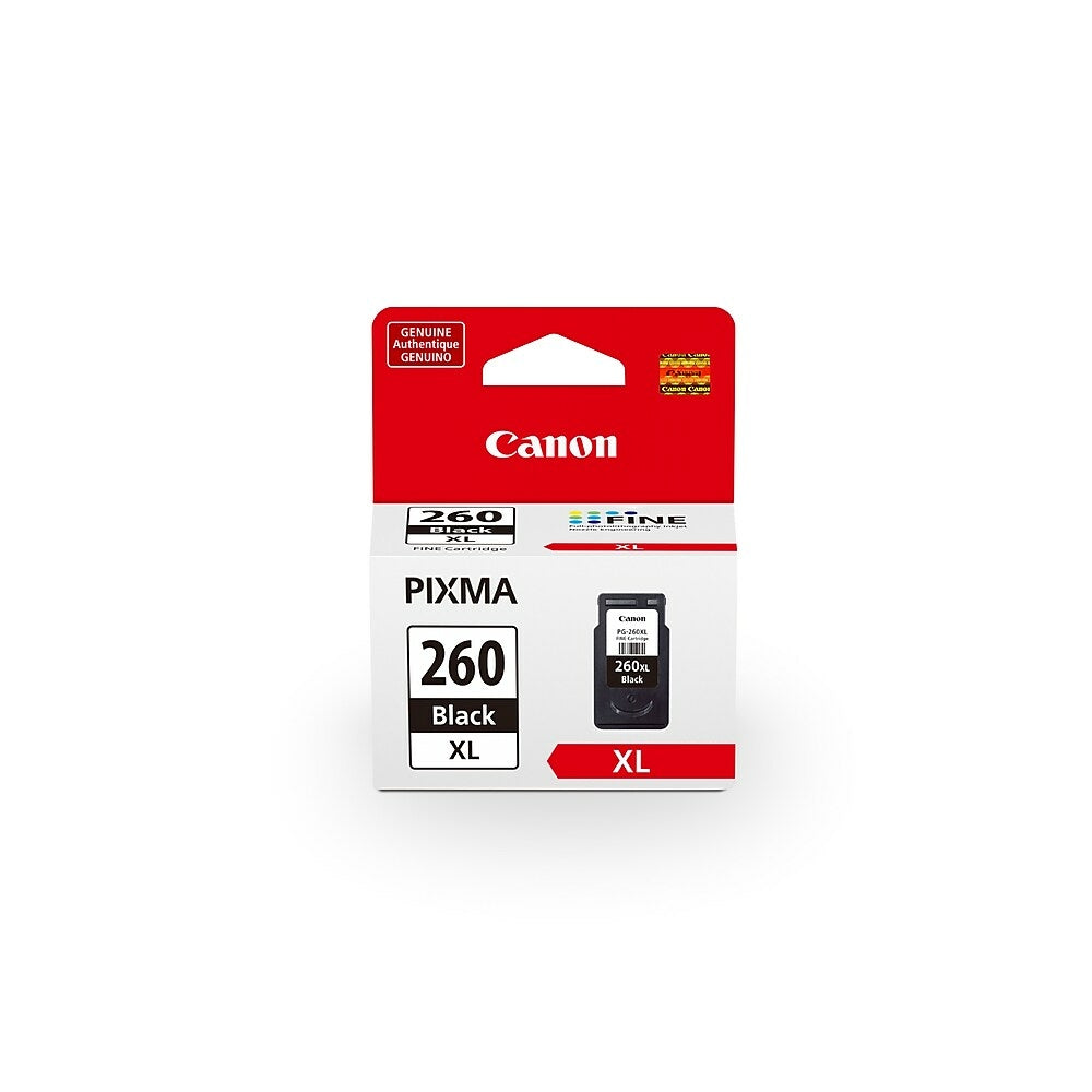 CANON Cartouche Jet d'encre Originale Noire (400 pages)  - PG-260XL - 3706C001