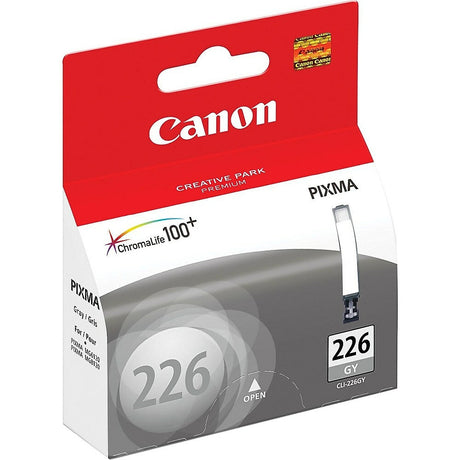CANON Cartouche Jet d'encre Originale Gris (510 pages)  - CLI-226GY - 4550B001