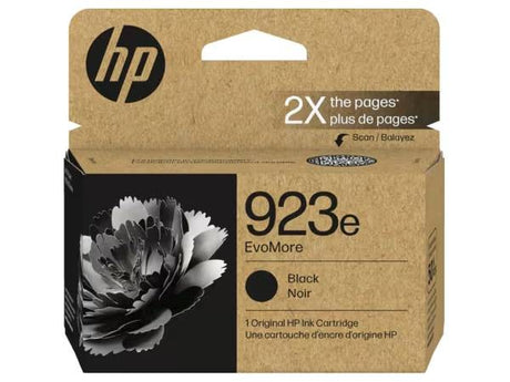 Cartouche jet d'encre originale HP Noire Evomore (1 000 p.) - (923E)