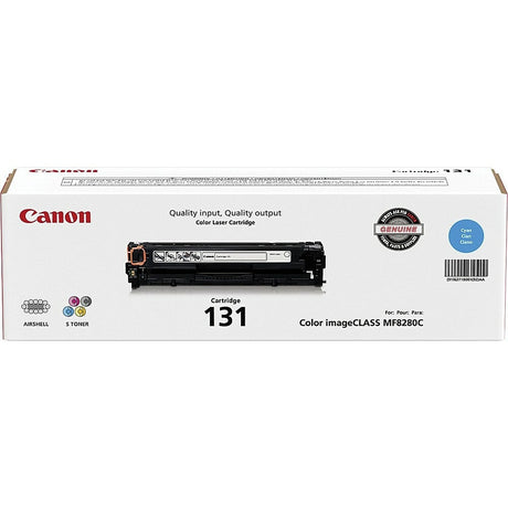 CANON Cartouche Laser Originale Cyan (1 500 pages)  - 131C - 6271B001