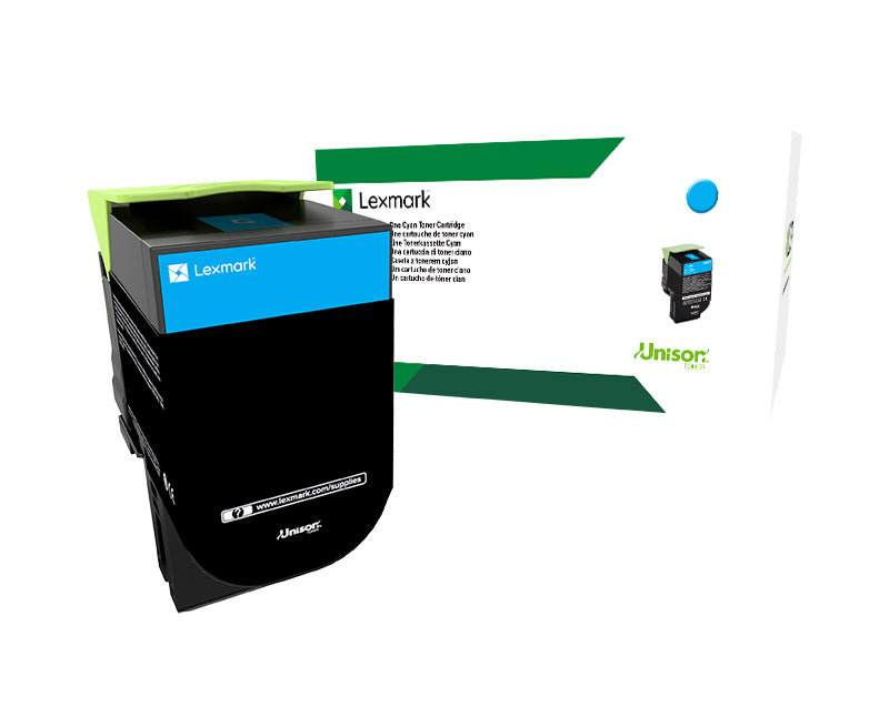 LEXMARK Cartouche Laser Originale Cyan (3 500 pages) - 71B1HC0