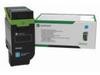Cartouche laser originale Lexmark Cyan (2 000 p.) - 75M10C0