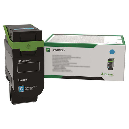 75M10C0 - Cartouche laser Lexmark originale cyan (2 000 pages)