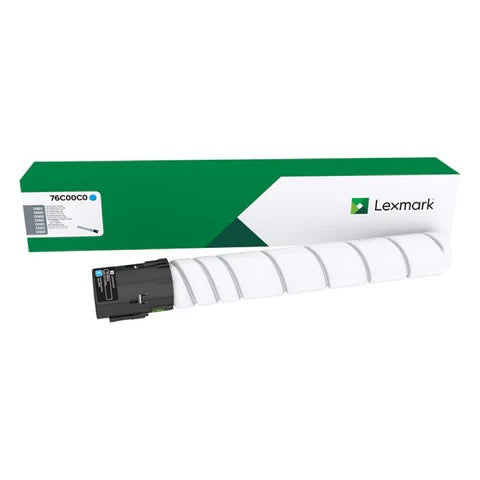 76C00C0 - Cartouche laser originale Lexmark Cyan (11 500 pages)