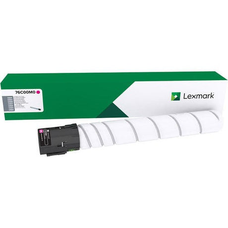 76C0HM0 - Cartouche laser originale Lexmark Magenta (34 000 pages)