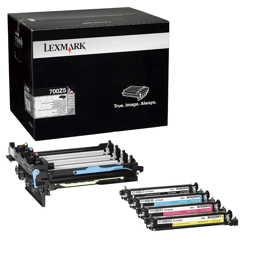 Kit d'imagerie laser original Lexmark CMYK (125 000 p.) - 78C0ZV0