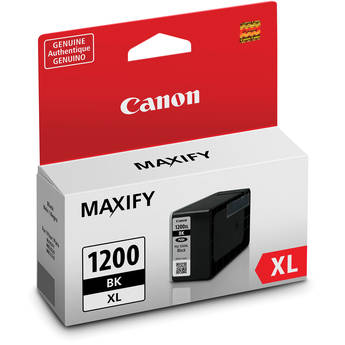 CANON Cartouche Jet d'encre Originale Noire (1 200 pages)  - PGI-1200XLBK - 9183B001