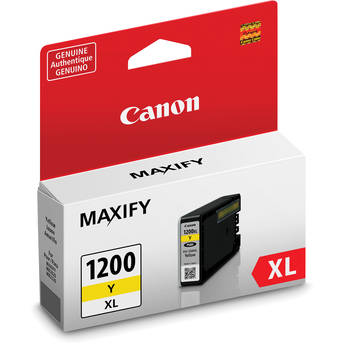 CANON Cartouche Jet d'encre Originale Jaune (900 pages)  - PGI-1200XLY - 9198B001
