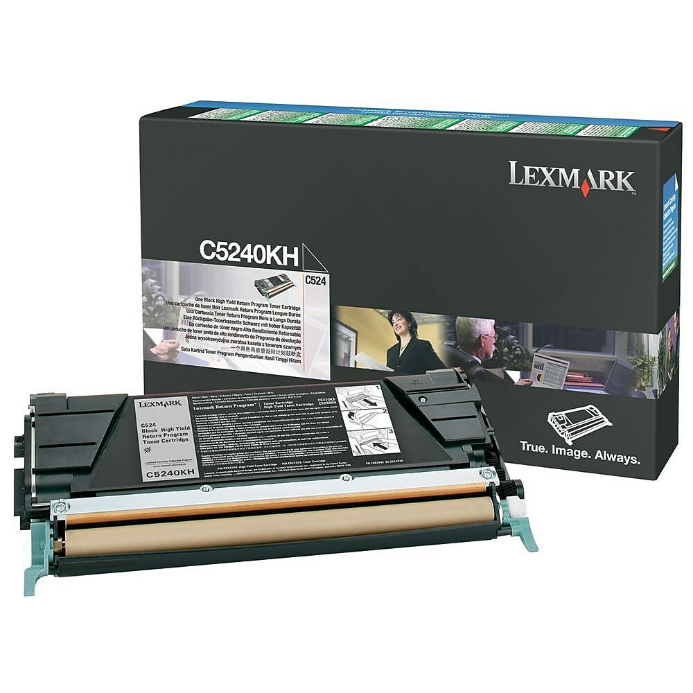 LEXMARK Cartouche Laser Originale Noire (8 000 pages) - C5240KH