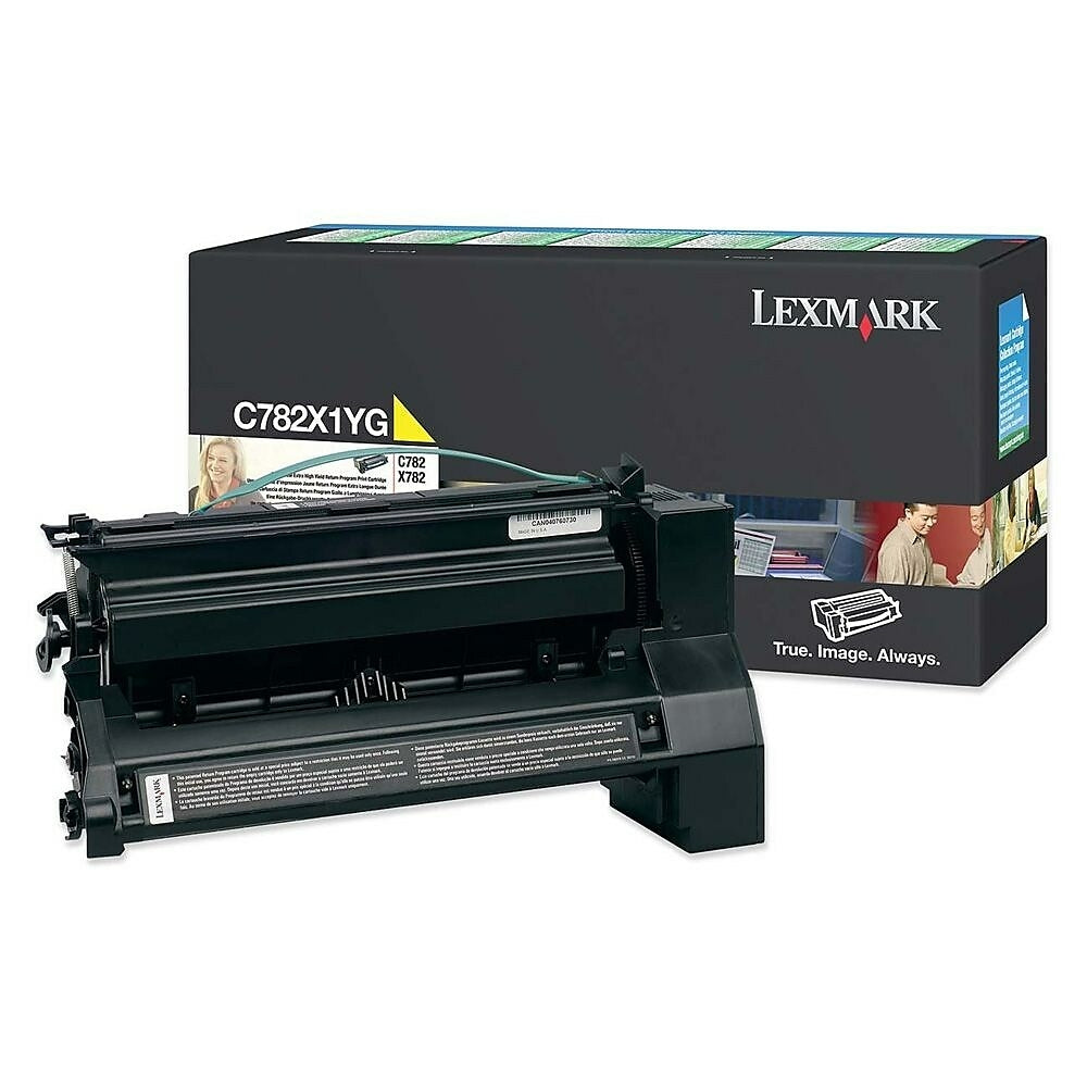 LEXMARK Cartouche Laser Originale Jaune (15 000 pages) - C782X1YG