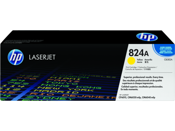 HP Cartouche Laser Originale Jaune (21 000 pages)  - 823A - CB382A