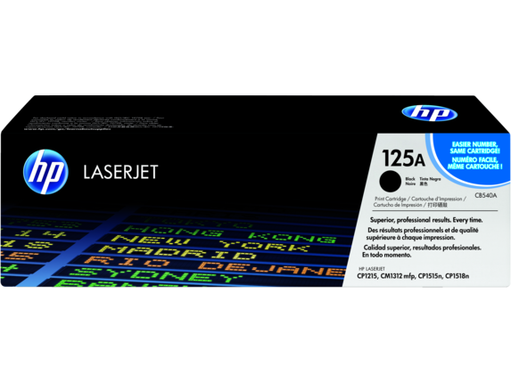HP Cartouche Laser Originale Noire (2 200 pages)  - 125A - CB540AD