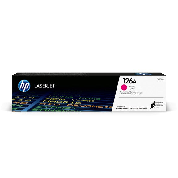 HP Cartouche Laser Originale Magenta (1 000 pages)  - 126A - CE313A