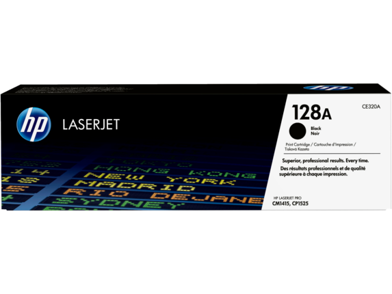 HP Cartouche Laser Originale Noire (3 500 pages)  - 128A - CE320AD