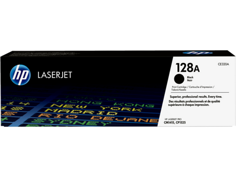 HP Cartouche Laser Originale Noire (3 500 pages)  - 128A - CE320AD