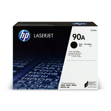 HP Cartouche Laser Originale Noire (10 000 pages)  - 90A - CE390A