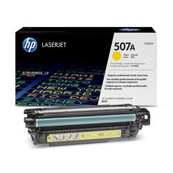 HP Cartouche Laser Originale Jaune (6 000 pages)  - 507A - CE402A