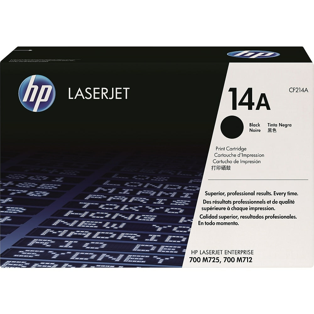 HP Cartouche Laser Originale Noire (10 000 pages)  - 14A - CF214A
