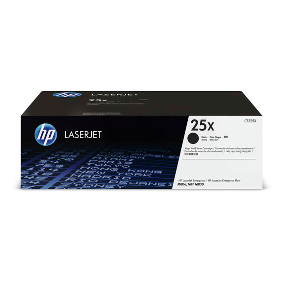 HP Cartouche Laser Originale Noire (34 500 pages)  - 25X - CF325X