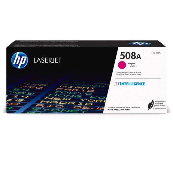 HP Cartouche Laser Originale Magenta (5 000 pages)  - 508A - CF363A