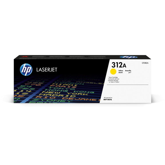 HP Cartouche Laser Originale Jaune (2 700 pages)  - 312A - CF382A