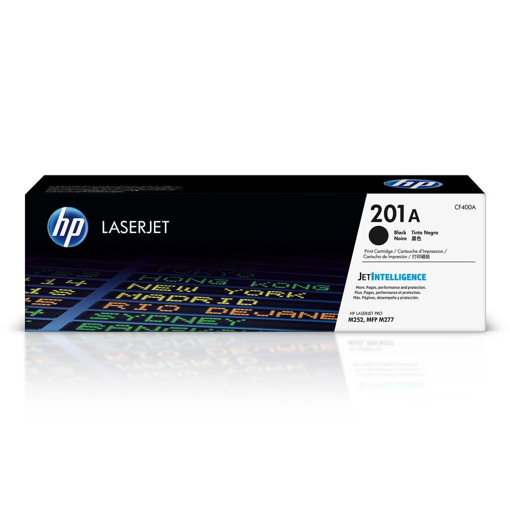 HP Cartouche Laser Originale Noire (1 500 pages)  - 201A - CF400A