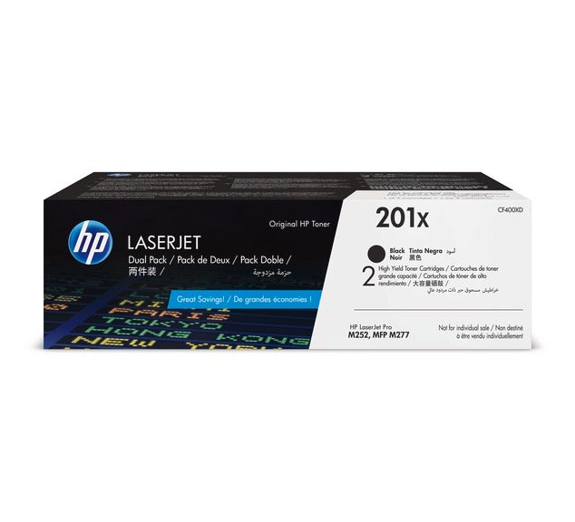 HP Cartouche Laser Originale Noire (13 000 pages)  - 410X - CF410XD