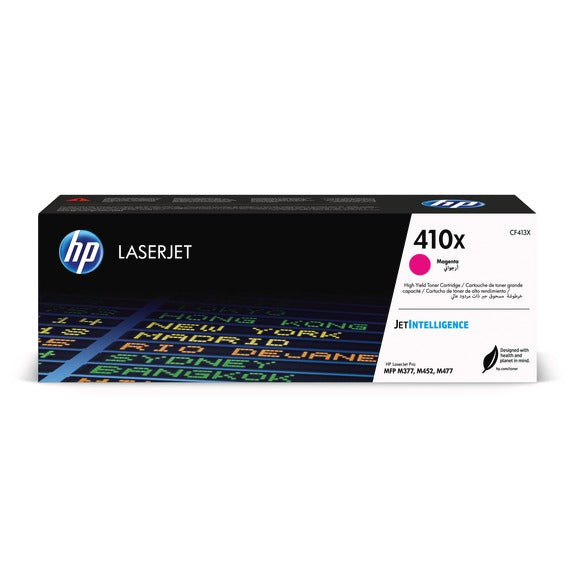 HP Cartouche Laser Originale Magenta (5 000 pages)  - 410X - CF413X